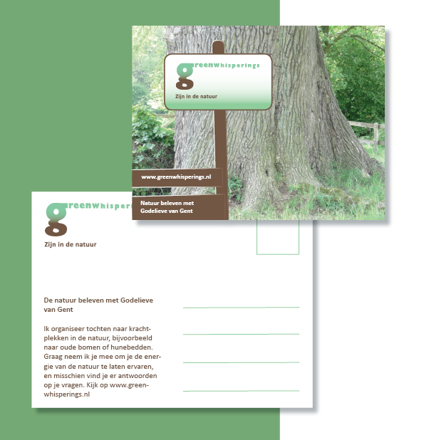 Ansichtkaart Green Whisperings